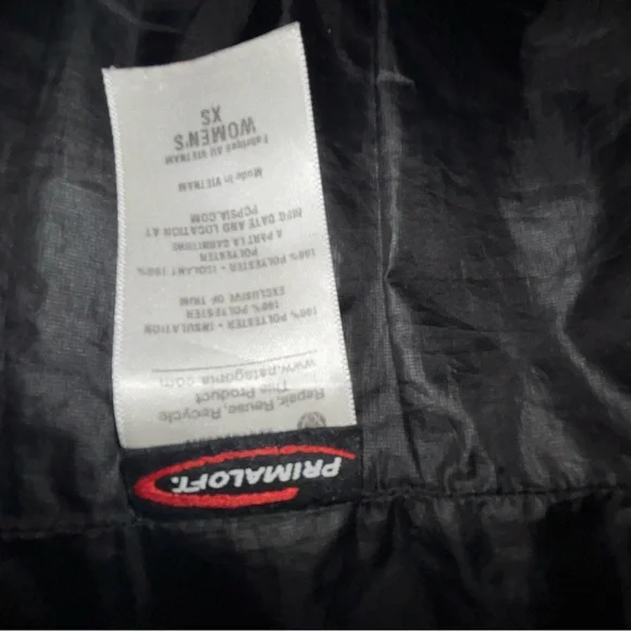 Patagonia Black Quilted Jacket women’s small - Picture 7 of 8